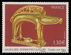 timbre-sanglier-gaulois