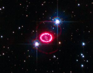 Supernova 1987A (photo Hubble)