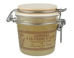 gommage à la pierre d'alun