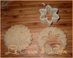 sablés d'avoine avec fleur à la confiture démo