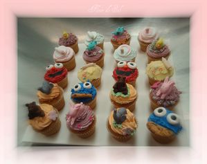 figurines cupcakes zoom