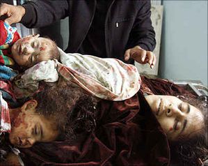 gaza mother dead children