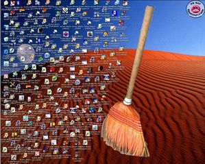clean desktop