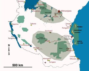 carte tanzanie