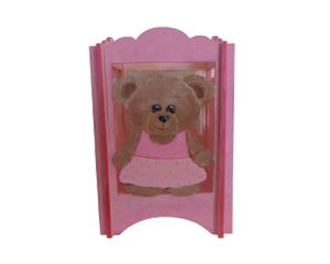 lampe chevet ours rose