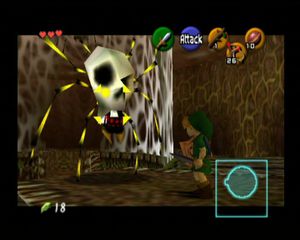 Zelda Ocarina Of Time Master Quest on N64 : Le temple du feu