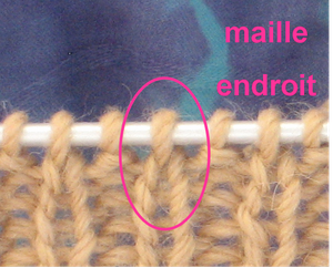 maille endroit