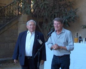 Jacques Garello et Gérard Bramoulle Aix 2012