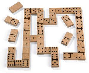 Domino en bois pour enfant de + 6 ans - EDUCO - Label Emmaüs