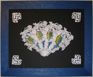 34-Eventail mesanges