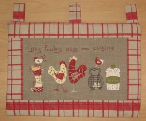 des poules dans ma cuisine