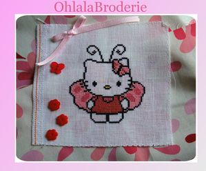 Hello Kitty papillon par la grande Ohlala