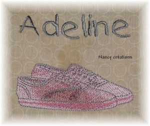pochons baskets petites motif