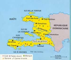 Carte d'Haiti