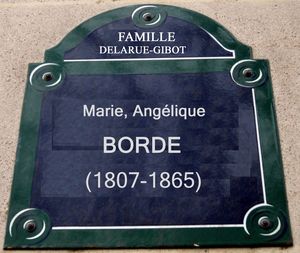 plaque 61 borde