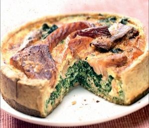 quiche saumon epinards