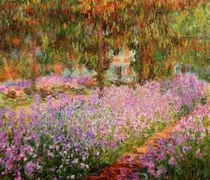 Monet-le-jardin-aux-iris