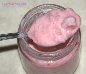 yaourt framboise