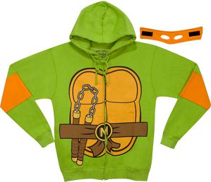 Teenage Mutant Ninja Turtles Zipper Michelangelo-Hoodie-T