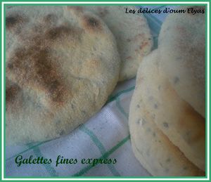 Galettes fines express
