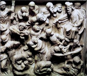 Giovanni Pisano 1250-1314 mass inno 1301 chaire eglise San