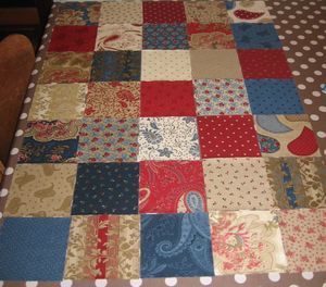 TABLIER BORN TO QUILT MONTAGE