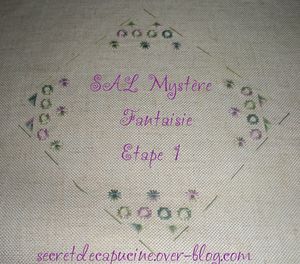 Secret de Capucine SAL Fantaisie - Etape 1 txt