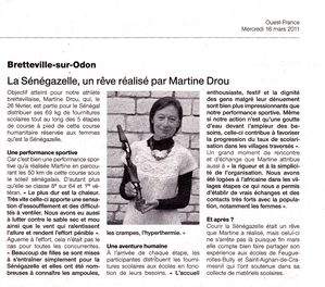 Ouest-France 16 mars 2011