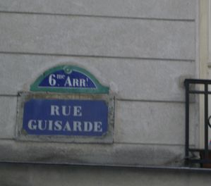 Rue Guisarde Paris