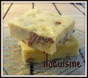 brownie chocolat blanc