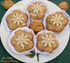 gateaux algeriens au noix el djouzia