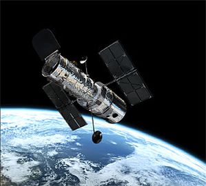 Telescopio espacial Hubble en orbita[1]