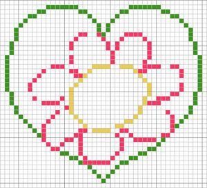 coeur fleur
