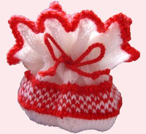 null aumonière noel détouree