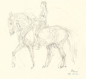 croquis de Jean Louis