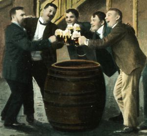 pot bière hommes