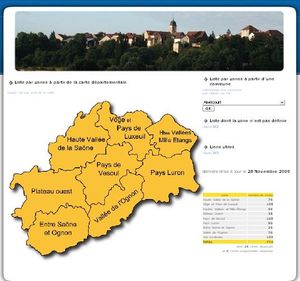 carto HAUTE SAONE