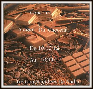 Chocolat concours nadia