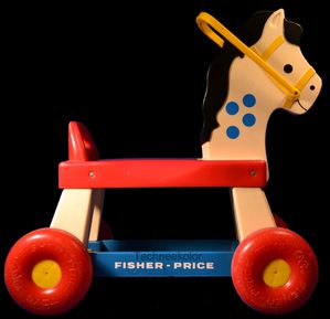 cheval vintage Fisher Price