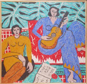 12-mosaïque d'un tableau de Matisse, réalisée par Babette