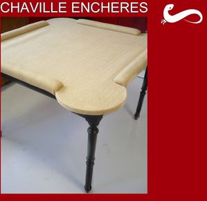 CHAVILLE ENCHERES TABLE A JEUX