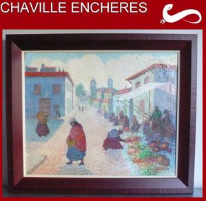 chaville encheres vente 28 septembre tableaux modernes 177