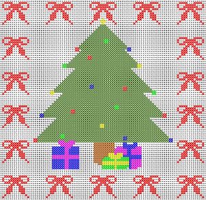 Grille de Noël 01