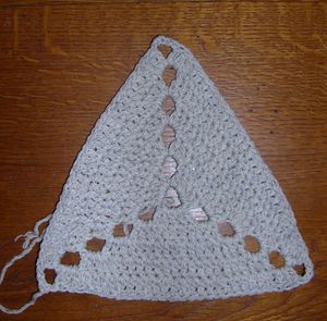 Triangle crochet