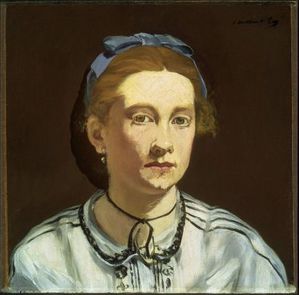 4 Manet 1862 Portrait Victorine Meurant Musée BA Boston. M