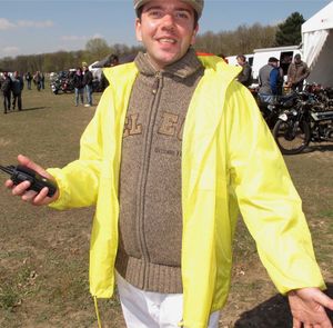 Vincent Chamon en jaune