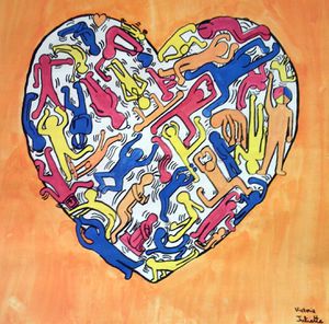 Keith Haring- Juliette et Victoria