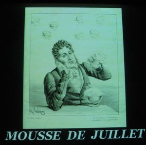 Odyséee-Caricatures L.Phiippe Vallée. Mousse de Juillet