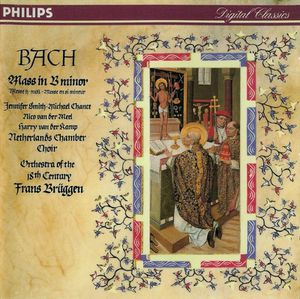 JS Bach Messe en si mineur Brüggen Philips