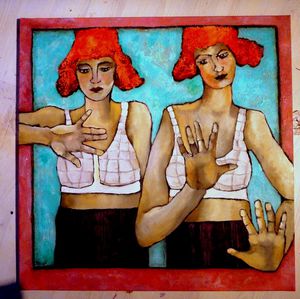 Le miroir Diane Rosaz